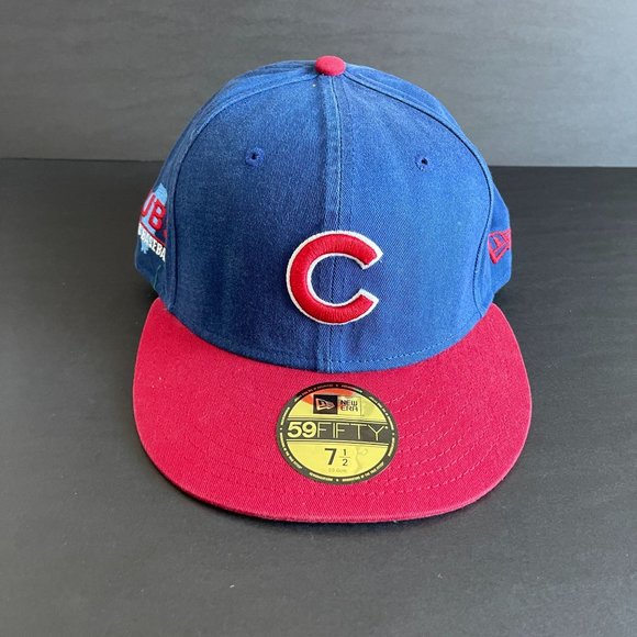 New Era Other - New Era 59 Fifty Chicago Cubs Illinois Side Patch, Size 7 1/2 New